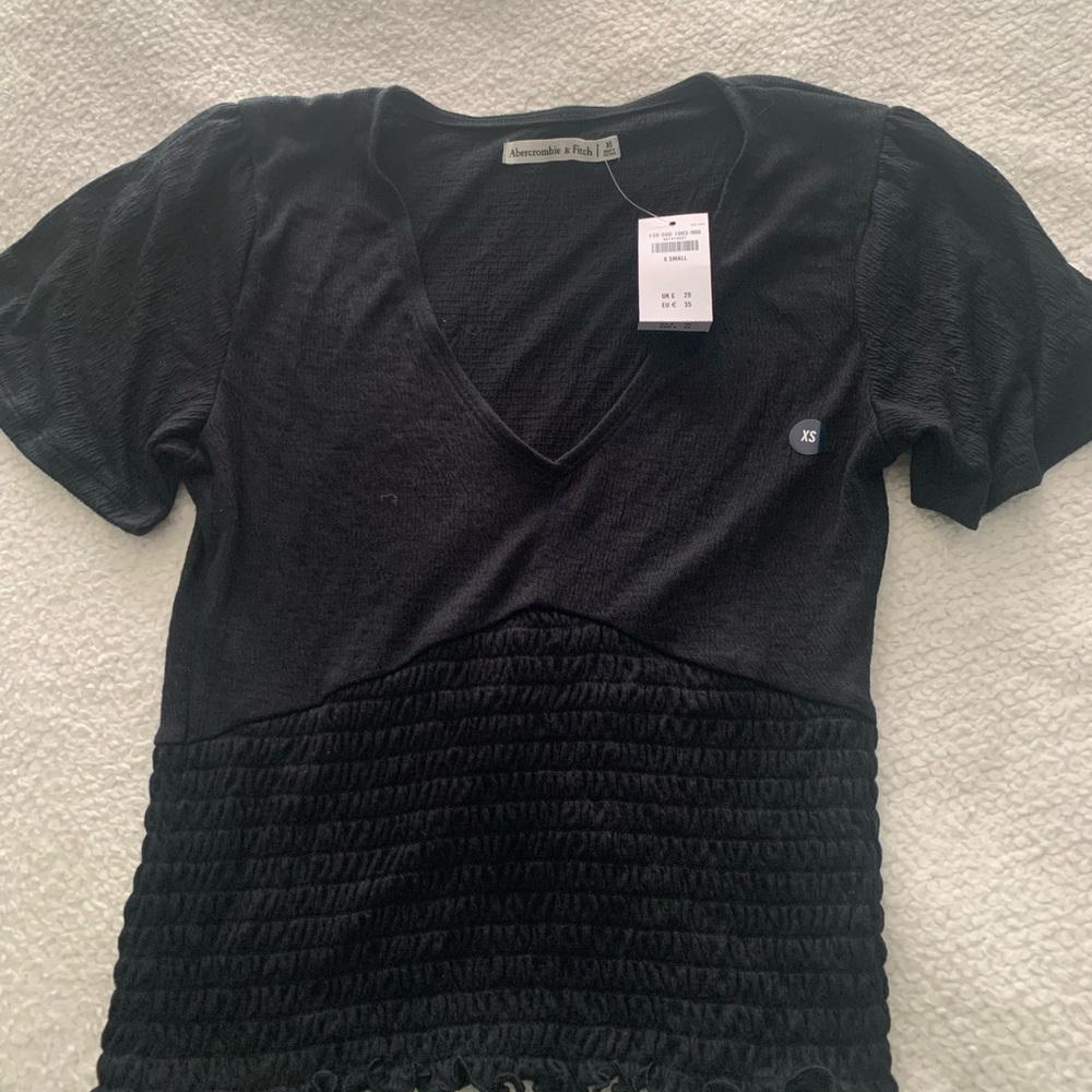 Abercrombie short sleeved blouse